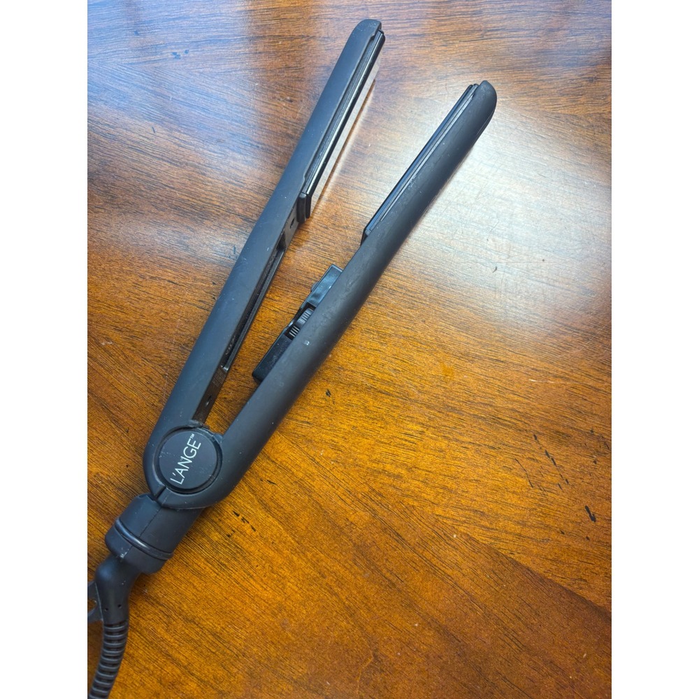 L'ange Aplatir 1 Inch Ceramic Flat Iron Hair Straightener Black HS035 450F